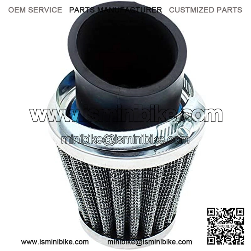 38mm 39mm 40mm 1.5in Air Filter Cleaner 45 Degree Angled Compatible for 50cc - 90cc 110cc 125cc 150cc 200cc Motorcycle ATV Quad Scooter Moped Chopper Pit Dirt Pocket Mini Super Bike GY6 CB750 - Image 4