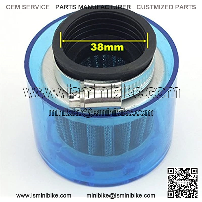 2pc 38mm 39mm 40mm Air Filter Cleaner Splash Proof Plastic Cover fits Motorcycle ATV Scooter Quad Go Kart Moped Pit Dirt Bike 50cc 90cc 110cc 125cc 140cc 150cc GY6 PZ22 PZ25 PZ26 PZ27 - Image 2
