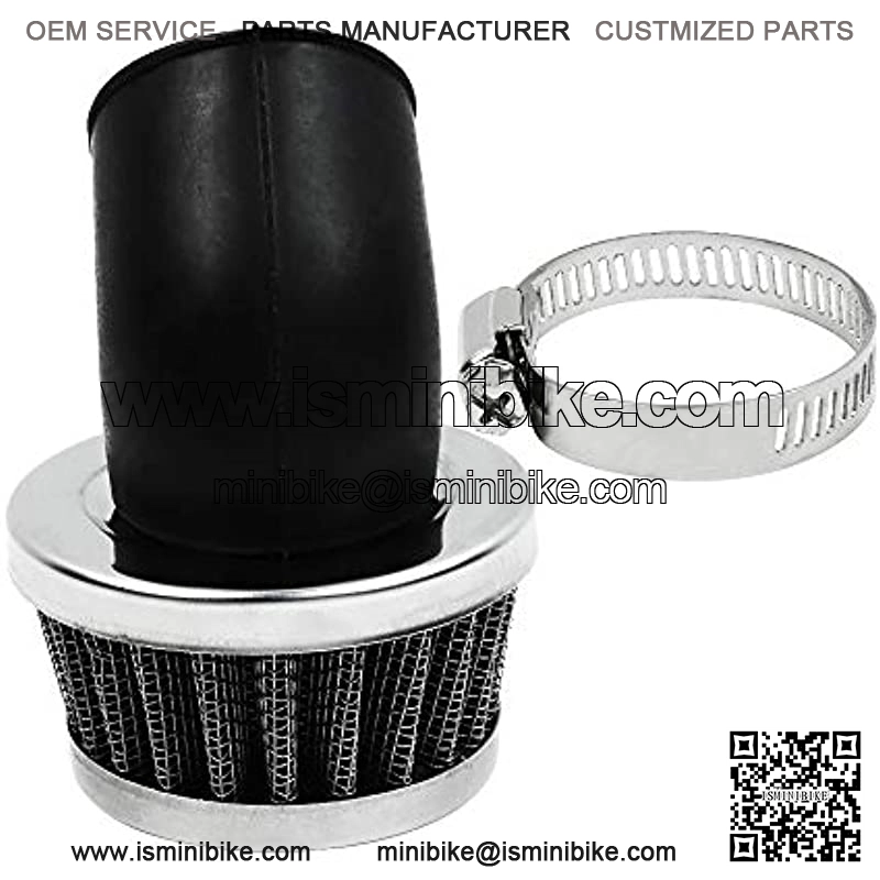 Inlet 33m-35mm 45?? Air Filter Cleaner Fit for Honda CT90 CT110 CT125 CT70 ATC70 SL70 XL70 CL70 C70 ATC90 ATC110 ATC125 ST90 SL90 CL90 CM91 TRX90 TRX70 TRX125 50cc 110cc 125cc ATV PIT DIRT BIKE - Image 2