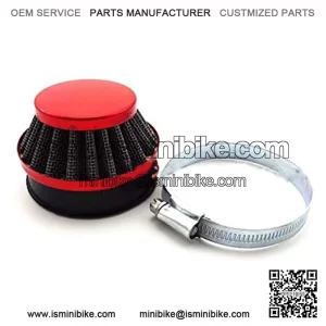 Performance 60mm Air Filter Clearner for Push Mini Moto Pocket Bike Gas Motorized