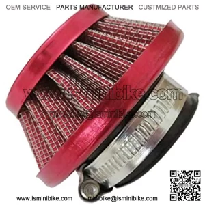 35mm Red Air Filter Cleaner Element for 50cc 70cc 90cc 110cc 125cc ATV Dirt Bike Go Kart Pit Bike 4 Wheeler Quad Dune Buggy