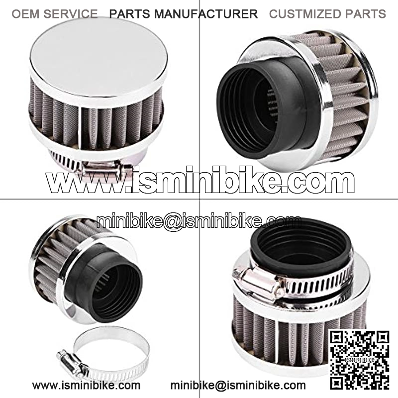 Air Filter with Clamp, 38mm Air Filter Intake Filtration Fits for 90cc-125cc ATV Go kart Pit Dirt Bike Motorcycle Quad - Image 2
