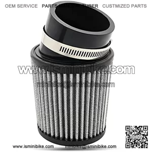 Inlet Air Filter Cleaner 2 7/16inch Air Filter Compatible with Predator 212cc 6.5 HP GX160 GX200 Mini Bike Go Kart Cart