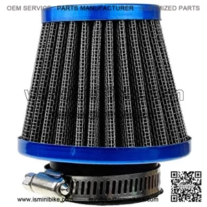 35mm Air Filter for Motovox MVX70 MVX70CC MVX110 Mini Dirt Bike 50cc 70cc 80cc 90cc 110cc 125cc Taotao Sunl Baja Roketa Honda CRF ATV Dune Four Wheeler Quad Dirt Pit Bike Blue Parts