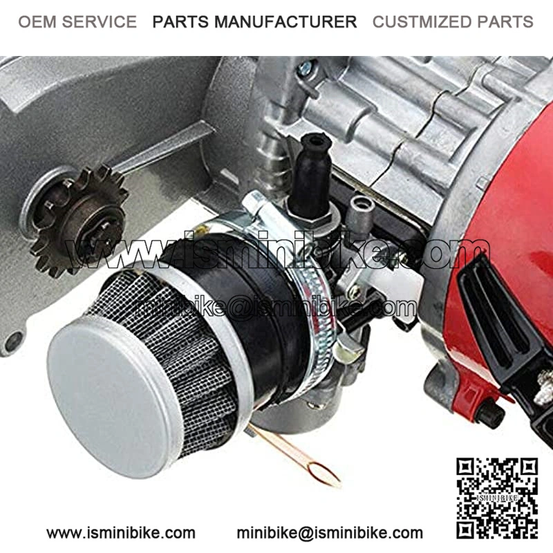 49CC 2-Stroke Engine&Transfer Motor Gear Box Air Filter Mini Pocket Dirt Bike ATV/Scooter Pull Start w/ T8F 14t Gear Box USA STOCK - Image 5