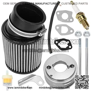 Upgraded Air Filter adapter Intake Spark Plug Kit for Predator 212cc 6.5 Hp Honda Gx160 Gx200