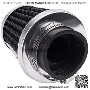 44mm Air Filter ID 1.73" for GY6 150cc Dirt Pit Bike Quad 4 Wheeler Go Kart Buggy Scooter Moped ATV Motorcycle - 2 of Pack