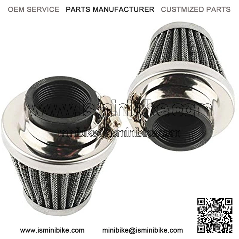 Pack of 2 Universal 35mm Air Filter Cleaner 50cc 70cc 90cc 110cc 125cc Motorcycle ATV Quad Scooter Go Kart