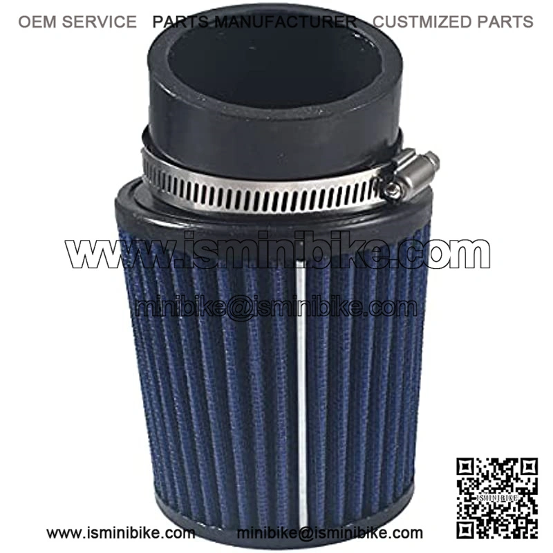 Upgraded Air Filter adapter Intake Spark Plug Kit for Predator 212cc Mini Bike Go Kart Blue - Image 3