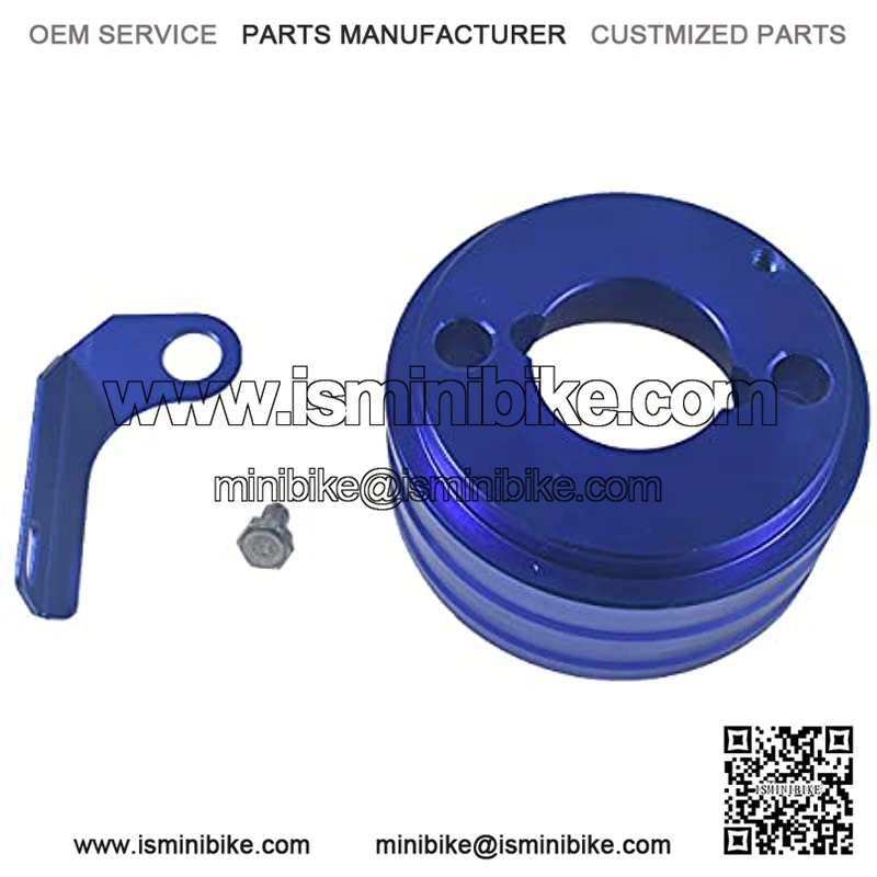 Upgraded Air Filter adapter Intake Spark Plug Kit for Predator 212cc Mini Bike Go Kart Blue - Image 5