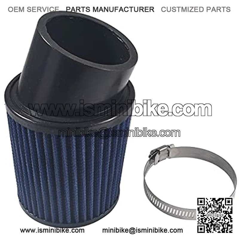 62mm Inlet Air Filter Cleaner for Predator 212cc 6.5 HP GX160 GX200 Engine Racing Go Kart Cart Mini Bike