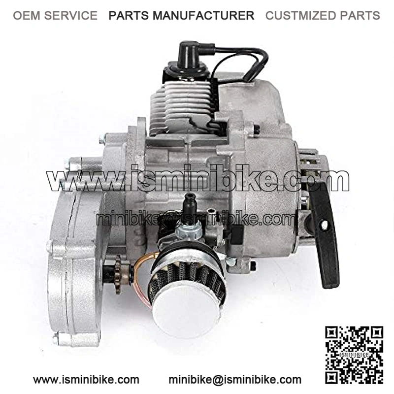 49CC 2-Stroke Engine&Transfer Motor Gear Box Air Filter Mini Pocket Dirt Bike ATV/Scooter Pull Start USA USA STOCK - Image 2