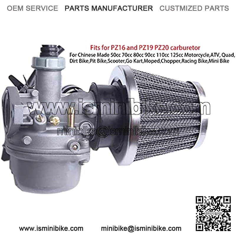 35mm Motorcycle Air Filter compatible with for 50cc 70cc 80cc 90cc 110cc 125cc CRF50 CRF70 CT70 CT90 CT110 XL70 XR50 XR70 XR90 Chinese ATV Baja DR50 DR70 DR90 BA90 Pit Dirt Bike Quad PZ16 PZ19 PZ20 - Image 3