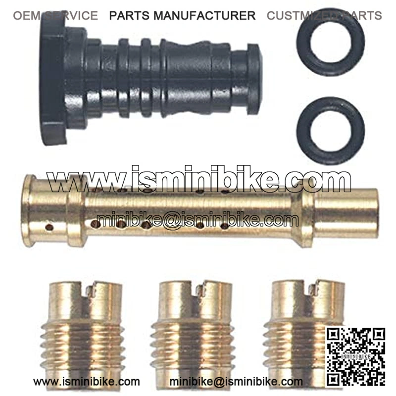 62mm Inlet Air Filter With Adapter 5 Jet Kit For Predator 212cc Engine Racing Go Kart Cart Mini Bike - Image 5