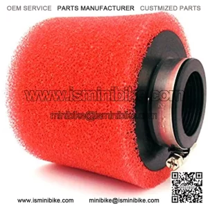 38mm Universal Fit Straight Foam Air Filter Clamp On Scooter ATV Dirt Bike Mini - 6942