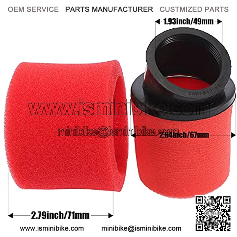 Foot Peg Sleeve for the Baja Mini Bike (Baja Heat, Mini Baja, Baja Warrior) - Image 3