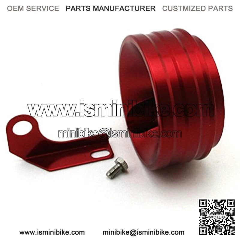 Red Air Filter Adapter Stack for 6.5 HP Honda Clone GX160 GX200 Engine Go Kart - Image 4