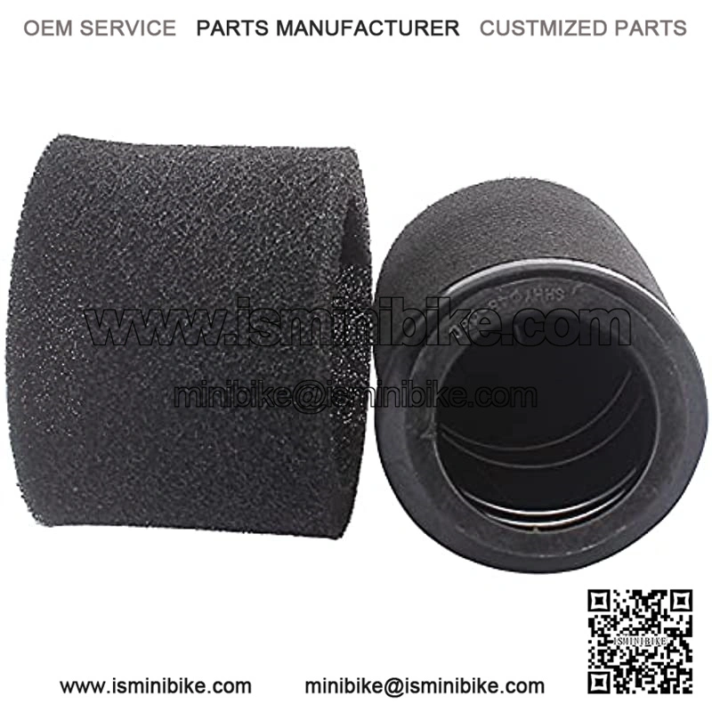 Universal 48mm 49mm 50mm Angled Double Foam Pod Air Filter Cleaner 50cc 70cc 90cc 110cc 125cc - Image 4