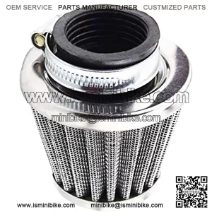 2 Pcs Universal 35mm Air Filter Cleaner Compatible with 50cc 70cc 90cc 110cc 125cc Motorcycle ATV Quad Scooter Go Kart Moped Pit Dirt Racing Super Pocket Bike CRF50 CRF70 CRF90 XR50 XR70 XR90