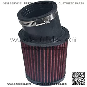 62mm Inlet Air Filter Cleaner for Predator 212cc 6.5 HP GX160 GX200 Mini Bike Trailmaster mid XRX Go Kart Cart Parts