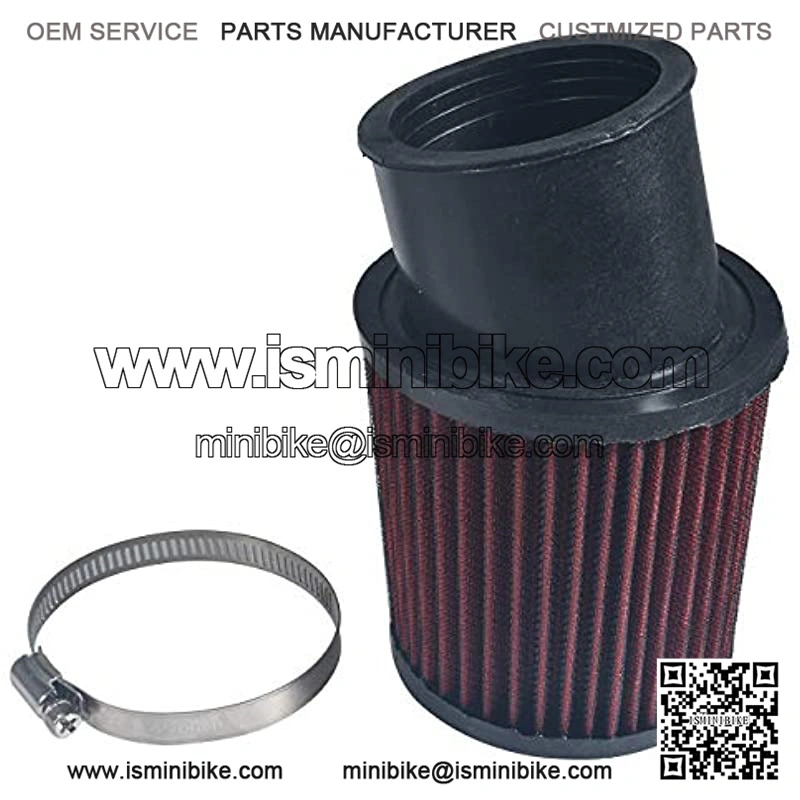 62mm Inlet Air Filter Cleaner for Predator 212cc 6.5 HP GX160 GX200 Mini Bike Trailmaster mid XRX Go Kart Cart Parts - Image 2