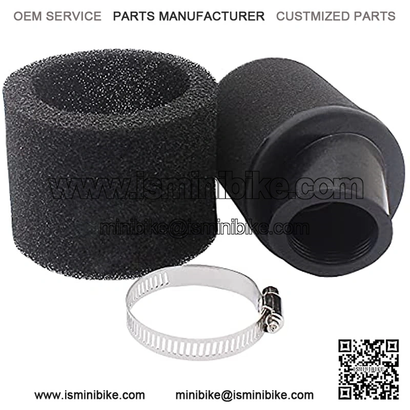 Universal 38mm - 40mm Angled Double Foam Pod Air Filter Cleaner 50cc - 125cc - Image 5