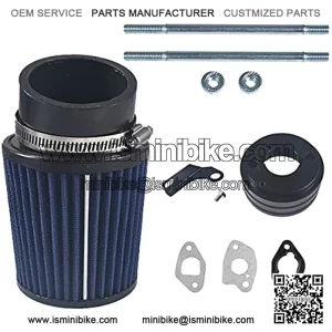 Upgraded Air Filter adapter Intake Kit for Predator 212cc 6.5 Hp Hammerhead 80T MudHead 606 scorpion