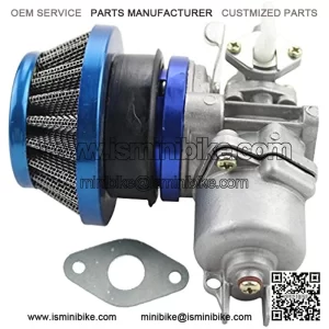 Air Filter Stack Carburetor Carb for 2 Stroke 47cc 49cc Mini ATV Quad Dirt Pocket Bike