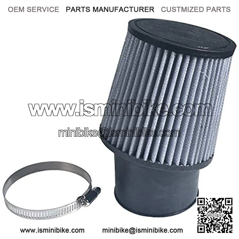 62mm Inlet Air Filter With Adapter 5 Jet Kit For 212cc Engine Racing Go Kart Cart Mini Bike - Image 2