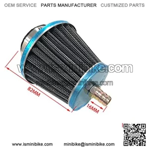 35mm EPA Approved Air Filter for 50cc 70cc 90cc 110cc 125cc 150cc ATV Quad Dirt Bike Pit Bike Dune Buggy 4 Wheeler