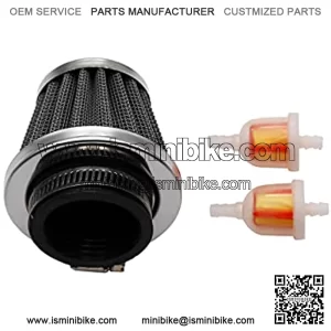 35mm Air Filter Fuel for 50cc 70cc 90cc 110cc 125cc Kazuma Sunl Coolster ATV Taotao Dirt Pit Bike