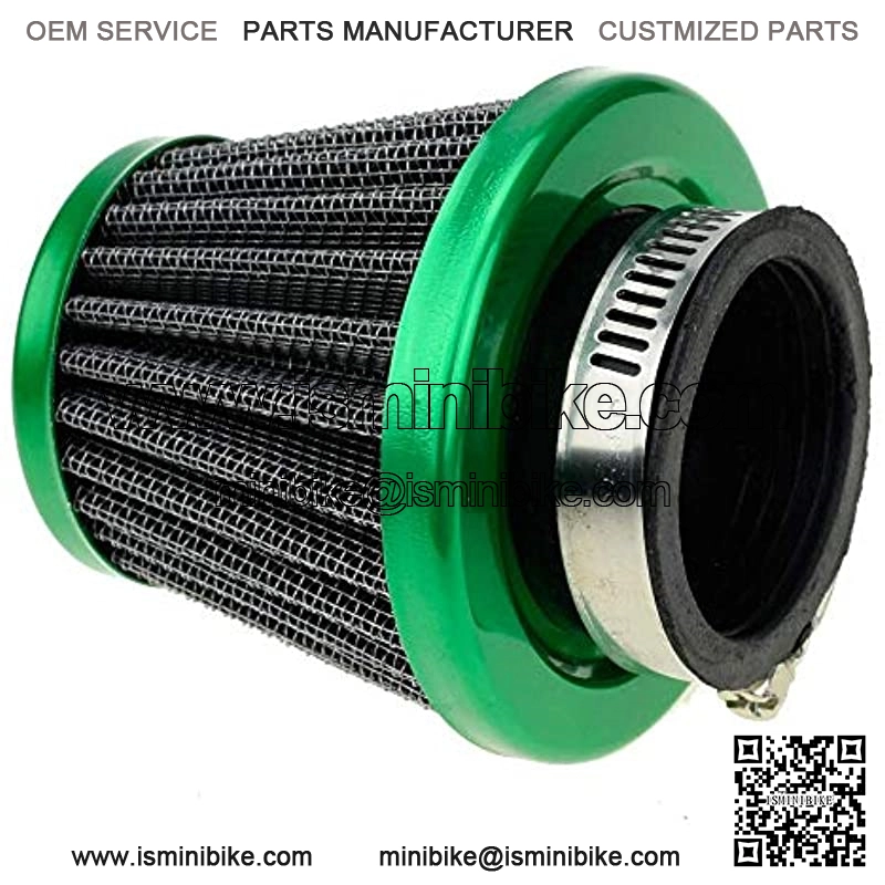 ATV 35mm Air Filter for 50cc 70cc 80cc 90cc 110cc 125cc Taotao Sunl Baja Roketa Honda CRF Dune Buggy Four Wheeler Quad Dirt Pit Bike Parts Green