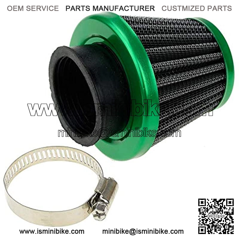 ATV 35mm Air Filter for 50cc 70cc 80cc 90cc 110cc 125cc Taotao Sunl Baja Roketa Honda CRF Dune Buggy Four Wheeler Quad Dirt Pit Bike Parts Green - Image 3