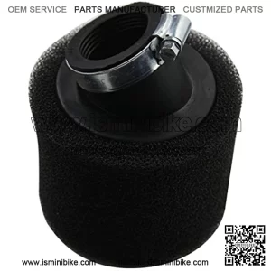 Air Filter 35mm Bent Foam Cleaner for 50cc 70cc 90cc 110cc ATV Dirt Pit Bike