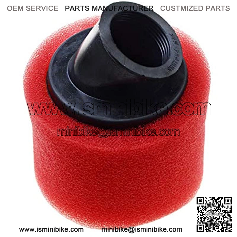 Air Filter 35mm Bent Foam Cleaner for 4 Stroke 50cc 70cc 90cc 110cc 125cc ATV Quad Go Kart Dirt Bike Red - Image 3