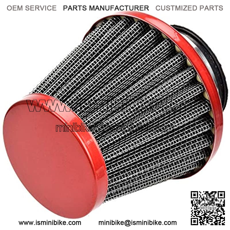 35mm Motorcycle Red Air Filter For 50cc 70cc 90cc 110cc 125cc Coolster Sunl Honda Yamaha Kawasaki Suziki ATV Quad Go Kart Pit Dirt Bike Parts - Image 2
