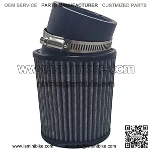 High performance 2.5" Cone Air Filter for Go Karts and ATV's, Fits Any Engine with 2.5" Intake [4243]