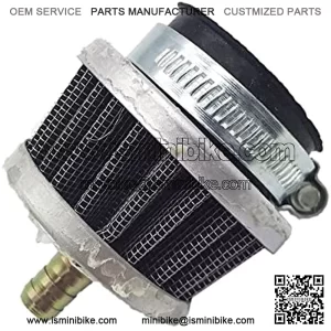 35mm Air Filter with Nipple for Chinese Made 50cc 70cc 90cc 100cc 110 cc 125cc 4 Stroke Taotao ATVs Dirt Bikes Go Karts Pocket Bike
