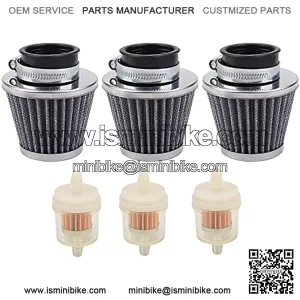 35mm Air Filter for 50cc 70cc 80cc 90cc 110cc 125cc Taotao Sunl Baja Roketa CRF ATV Dune Four Wheeler Quad Dirt Pit Bike