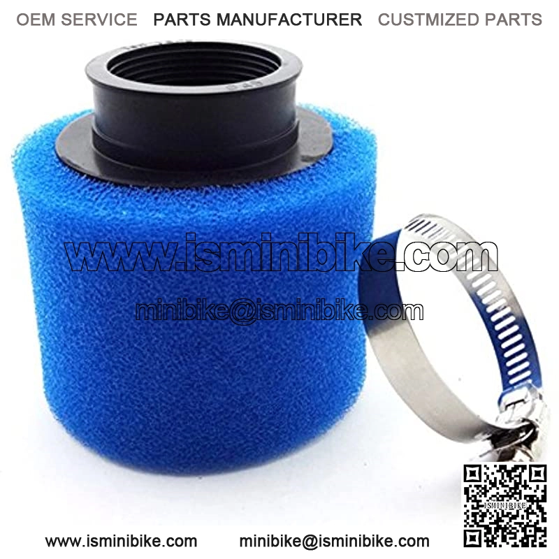 Foam Blue 45mm Air Filter Cleaner For 125cc 140cc 150cc Engine Carburetor ATV Quad Pit Dirt Bike Go Kart Scooter Motorcycle - Image 2