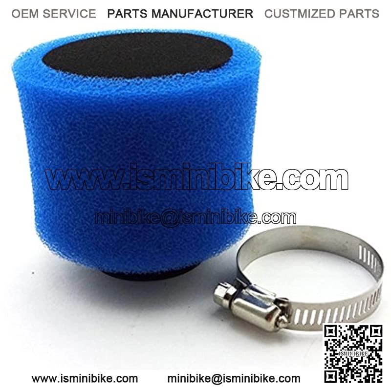 Foam Blue 45mm Air Filter Cleaner For 125cc 140cc 150cc Engine Carburetor ATV Quad Pit Dirt Bike Go Kart Scooter Motorcycle - Image 3