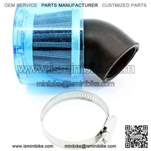 38mm 39mm Air Filter Cleaner 45 Degree Bend Splash Proof Plastic Cover Compatible for 50cc 90cc 110cc 125cc 140cc 200cc Motorcycle ATV Scooter Quad Go Kart Moped Pit Dirt Racing Bike GY6