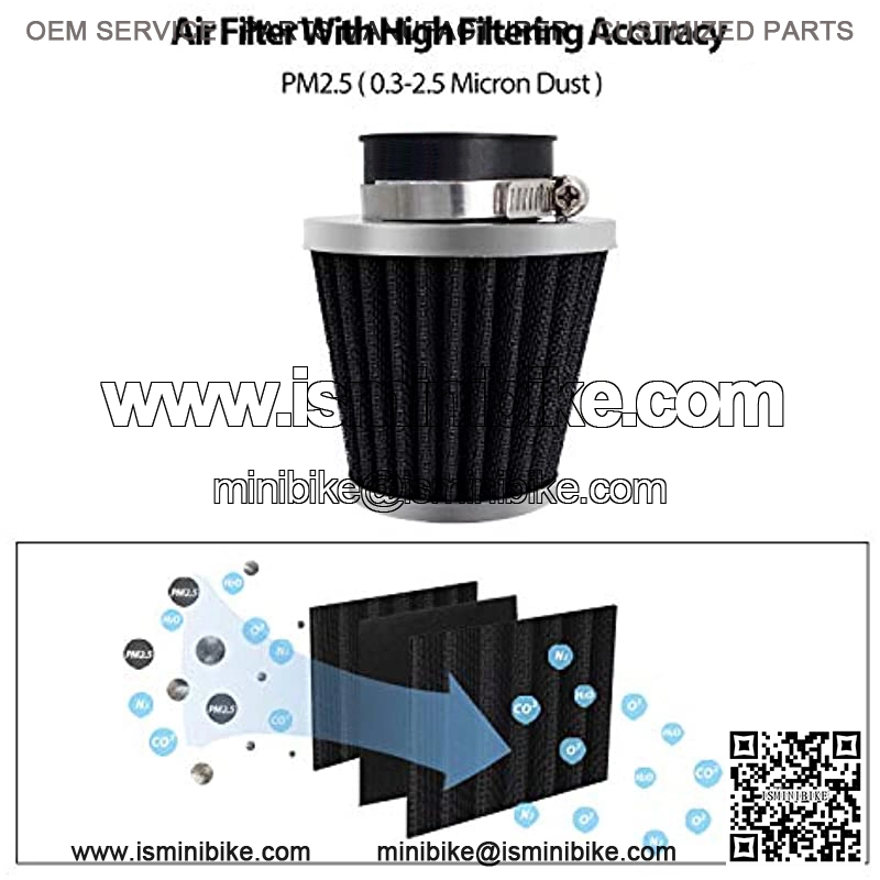 AR2-F01 Filtro de filtro de aire de 38/39/40 mm Reemplazo de scooter chino GY6 50cc QMB139 49cc 50cc 70cc 90cc 200cc SDG SSR Pit Dirt Bike Kart ATV Cuatrimoto Quad Ciclomotor Moto - Image 3