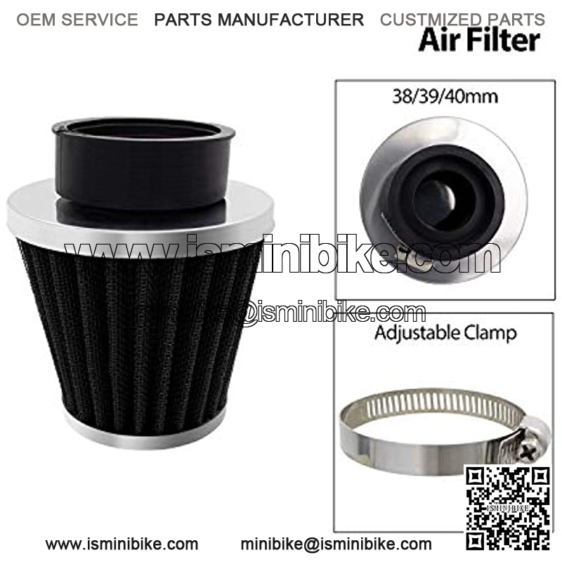 AR2-F01 Filtro de filtro de aire de 38/39/40 mm Reemplazo de scooter chino GY6 50cc QMB139 49cc 50cc 70cc 90cc 200cc SDG SSR Pit Dirt Bike Kart ATV Cuatrimoto Quad Ciclomotor Moto - Image 4