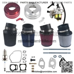 Carb Air Filter Adapter For Predator 212cc Go Kart Mini Bike &Honda GX160 GX200