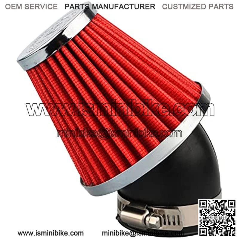 48mm Air Filter"Motorcycle Air Filter High Performance Air Filter for Pit Bike HONDA YAMAHA SUZUKI KAWASAKI KTM ATV SSR TTR Dirt Bike Mini Bike GY6 AJS