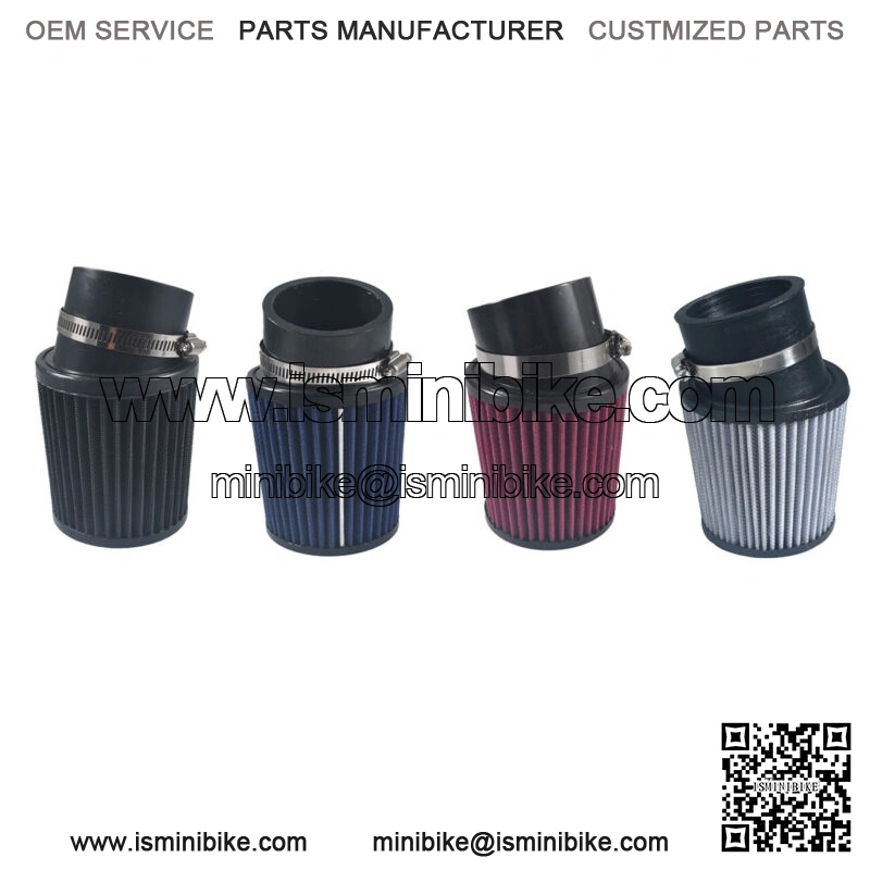 62mm 2-7/16" Air Filter For Predator 212CC GX160 GX200 Racing Mini Bike Go Kart