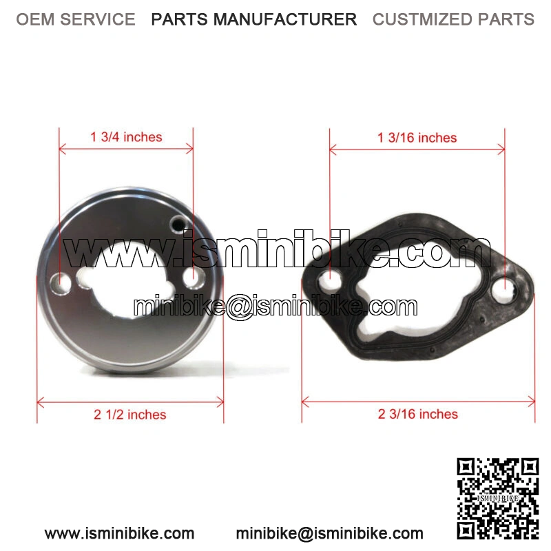 Inlet Air Filter Kit for Baja Motorsports MB165, MB200 Mini Bike Engines - Image 3