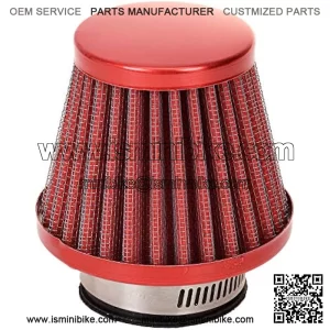 38mm Air Filter Cleaner for Predator 196cc 200cc 212cc 6.5hp GX160 GX200 Coleman CT200U CT200U-EX BT200X KT196 Baja Warrior Heat MB200 MB165 Massimo TrailMaster Mini Bike Go Kart Cart Parts Red/Green