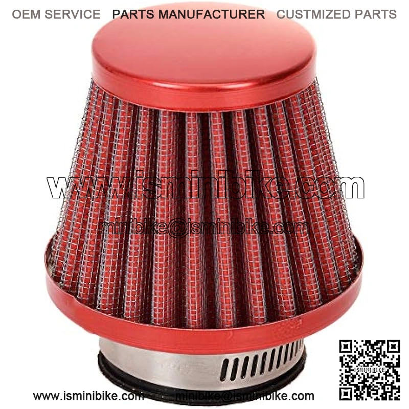 38mm Air Filter Cleaner for Predator 196cc 200cc 212cc 6.5hp GX160 GX200 Coleman CT200U CT200U-EX BT200X KT196 Baja Warrior Heat MB200 MB165 Massimo TrailMaster Mini Bike Go Kart Cart Parts Red/Green